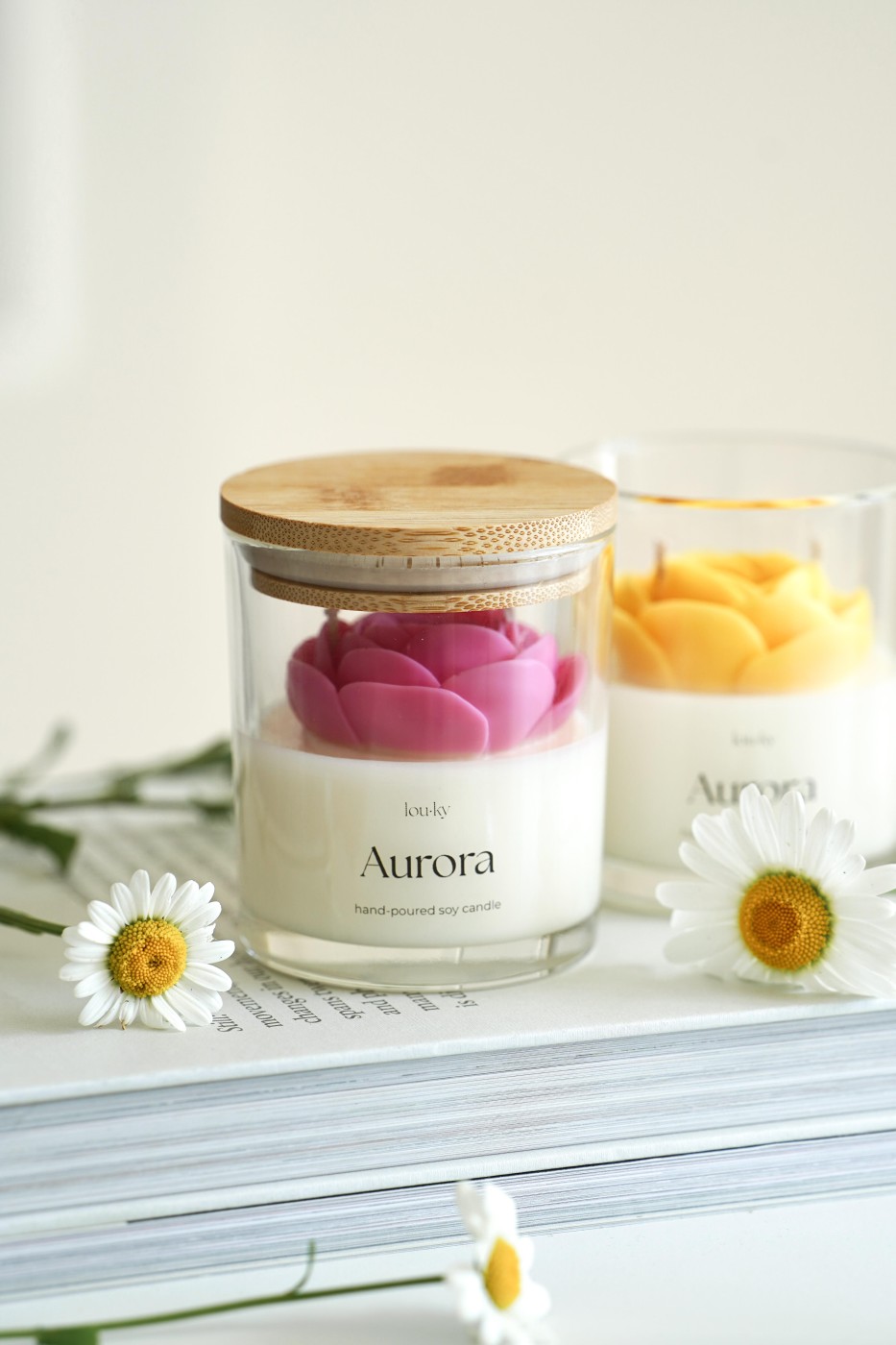 Aurora | Vonná sójová svíčka
