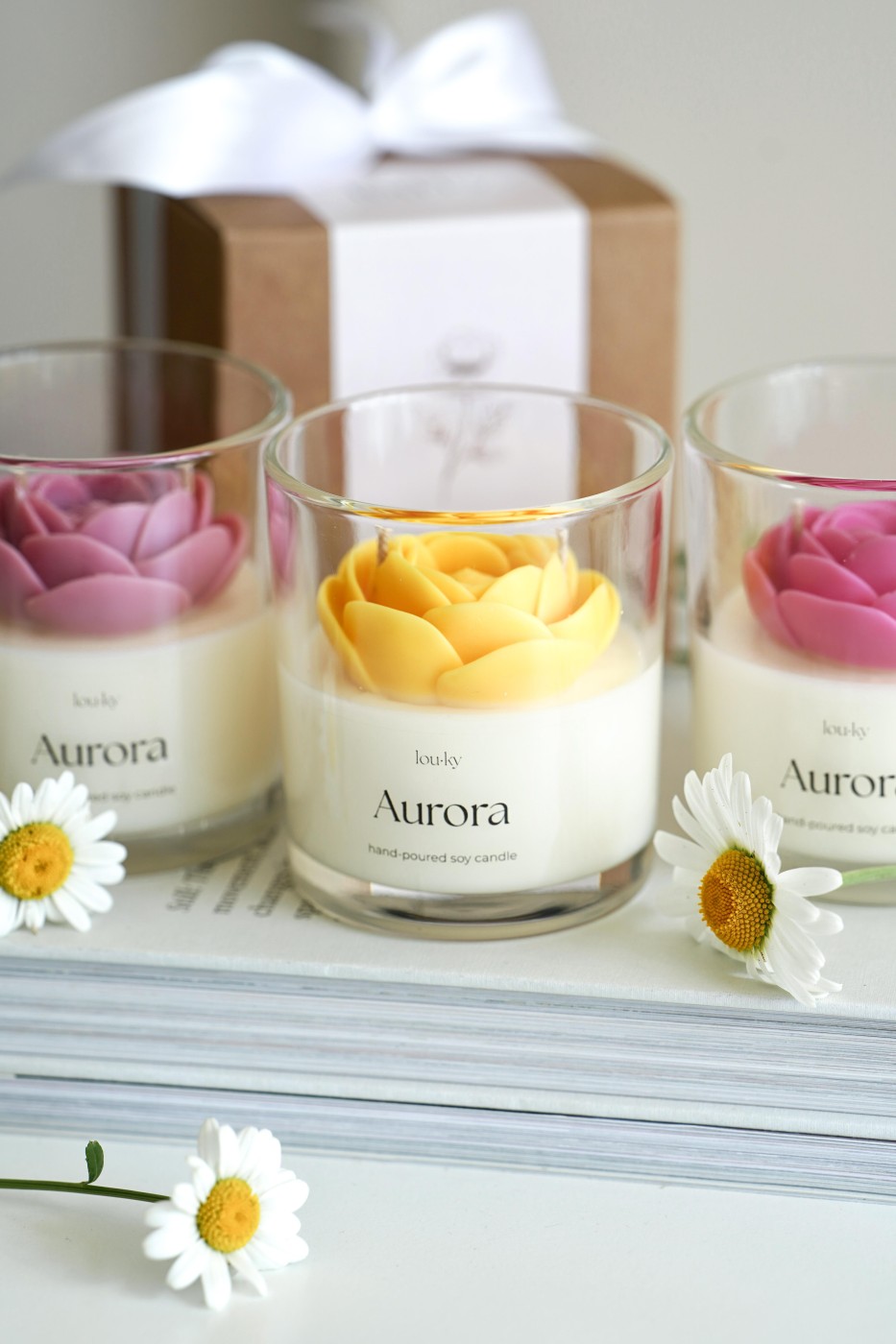 Aurora | Vonná sójová svíčka