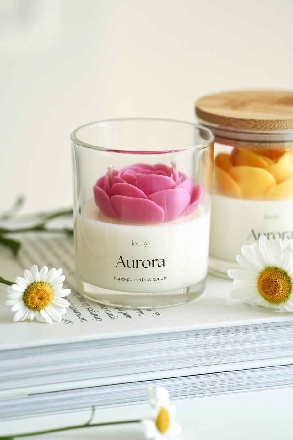 Aurora | Vonná sójová svíčka