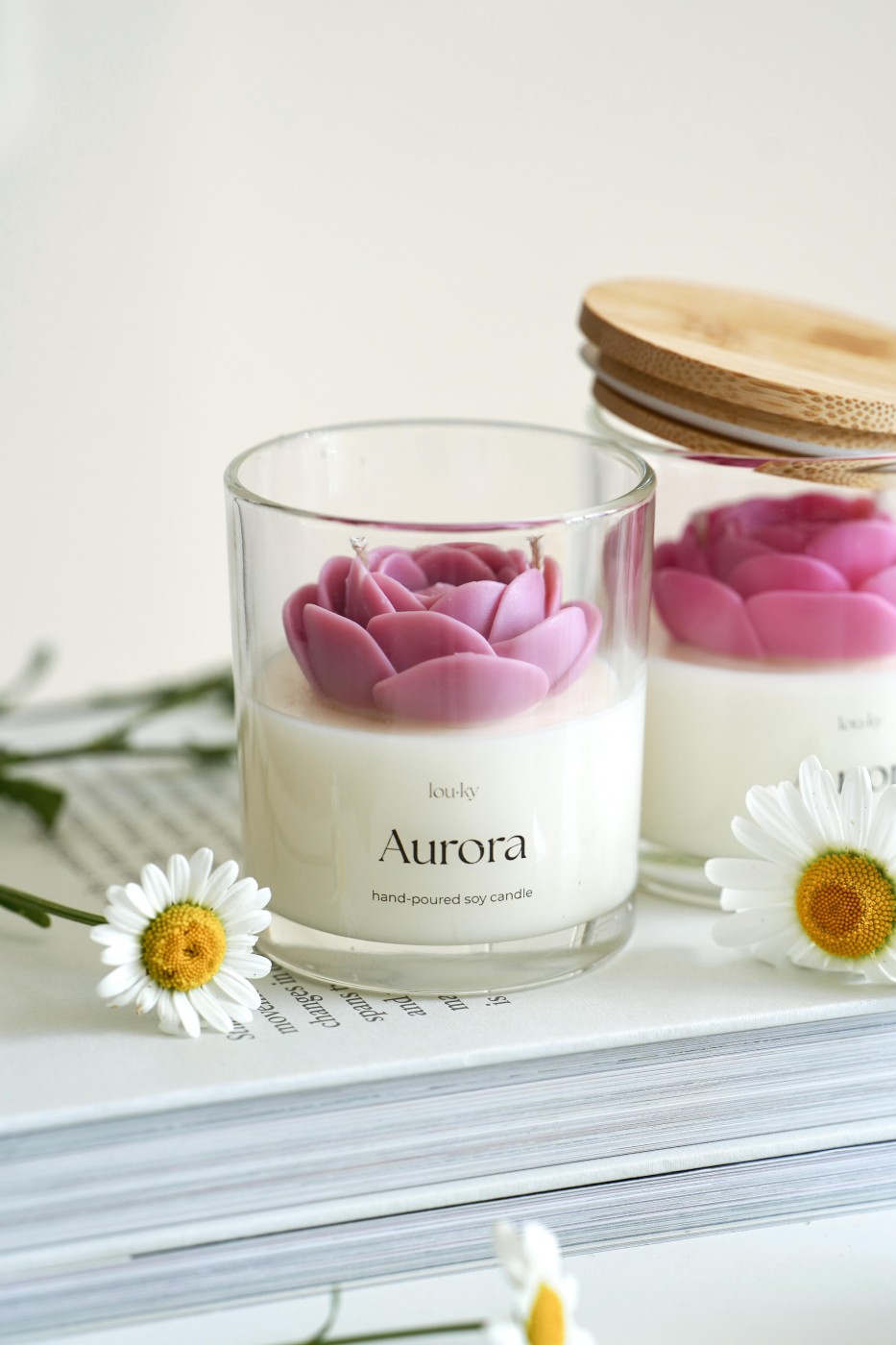 Aurora | Vonná sójová svíčka