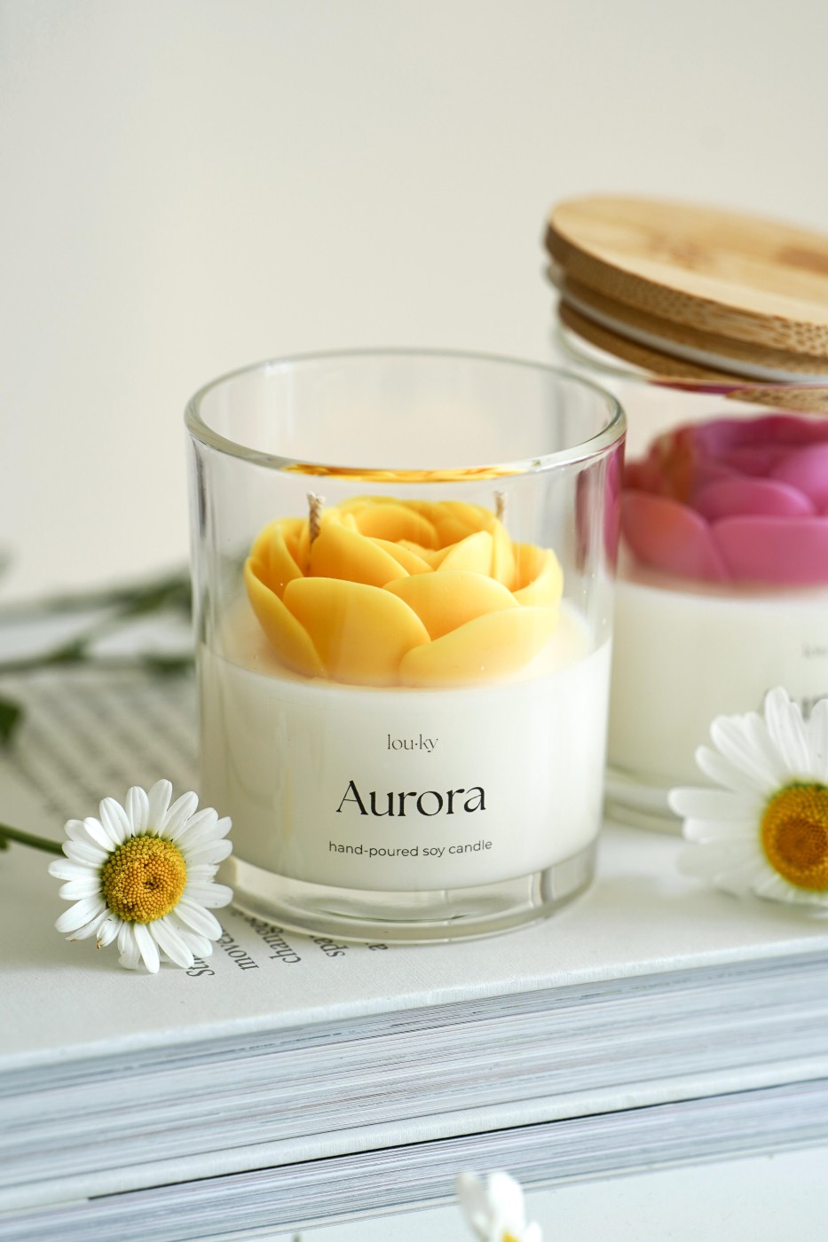 Aurora | Vonná sójová svíčka