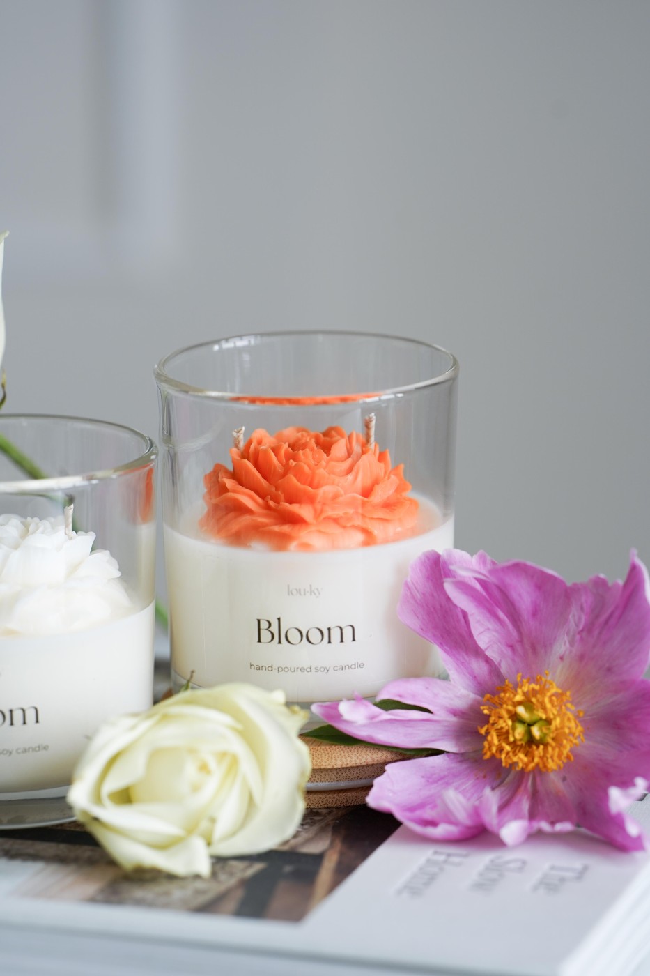 Bloom | Vonná sójová svíčka