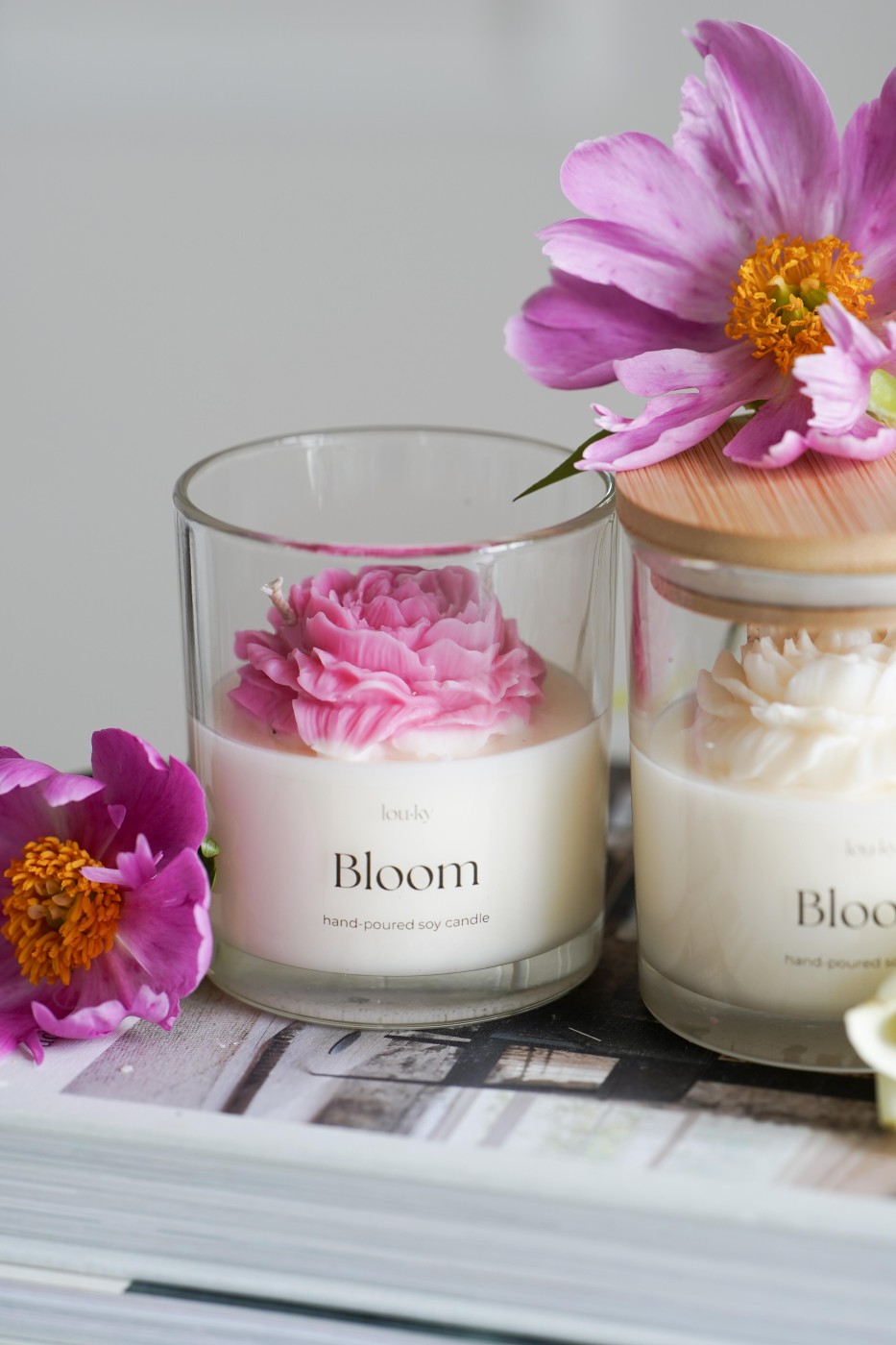 Bloom | Vonná sójová svíčka