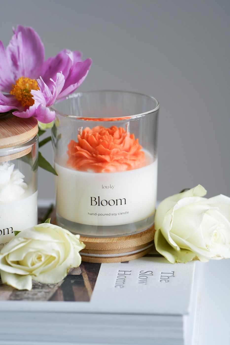 Bloom | Vonná sójová svíčka
