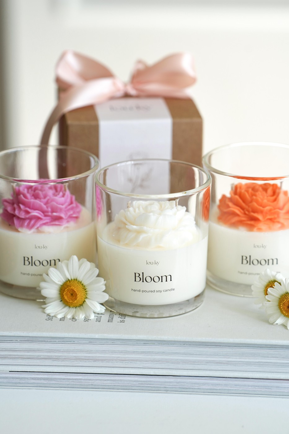 Bloom | Vonná sójová svíčka