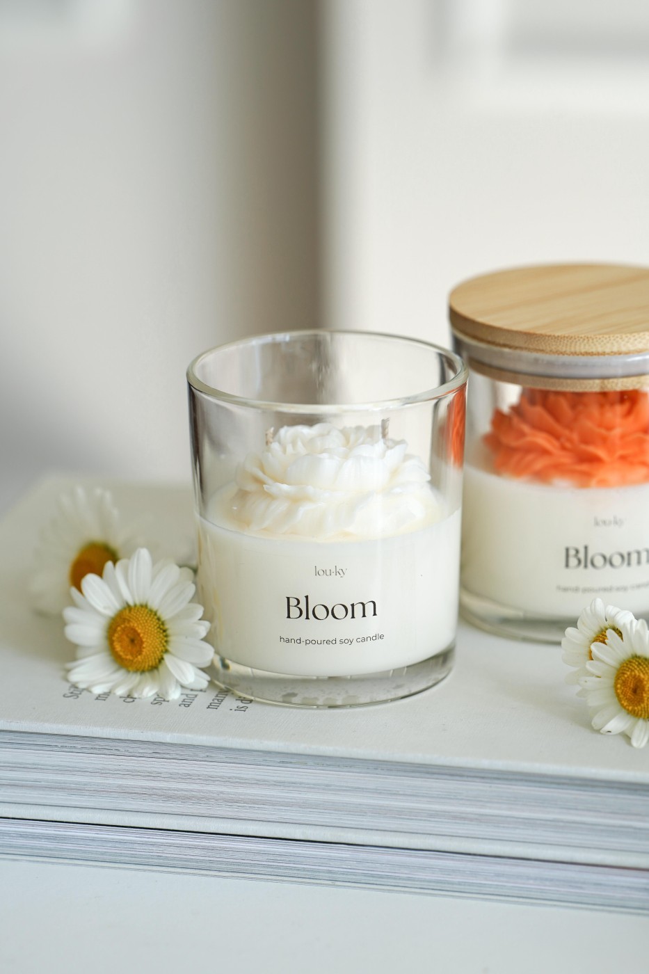Bloom | Vonná sójová svíčka