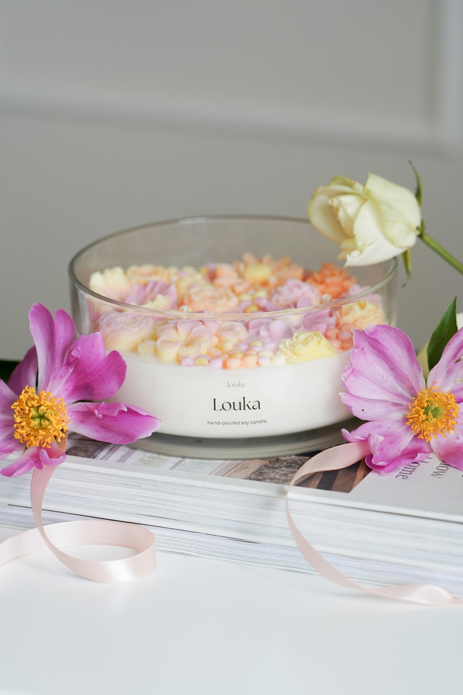 Louka | Vonná sójová svíčka 