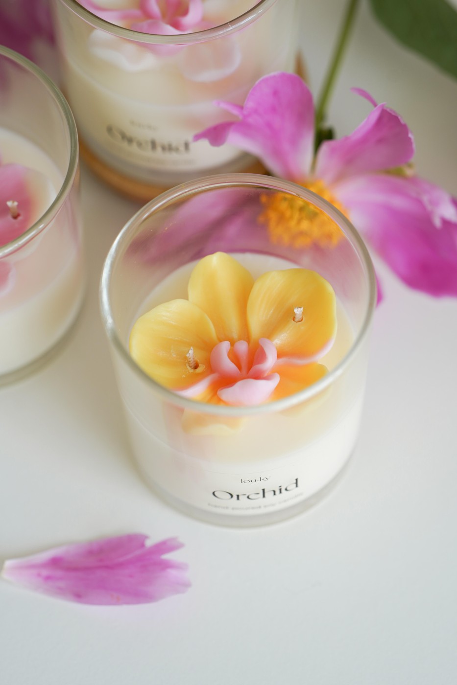 Orchid | Vonná sójová svíčka