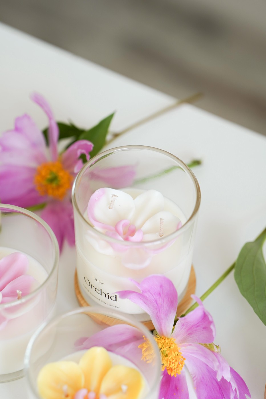 Orchid | Vonná sójová svíčka