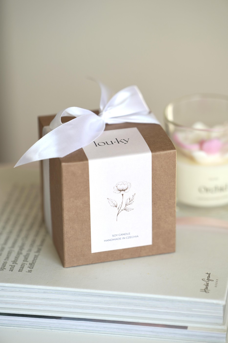 Orchid | Vonná sójová svíčka
