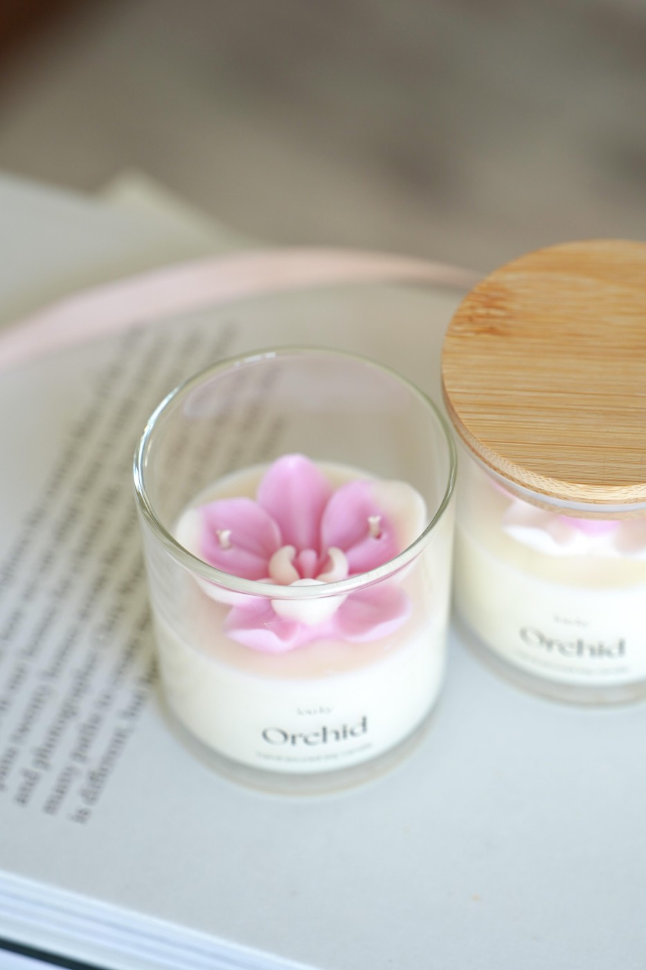Orchid | Vonná sójová svíčka