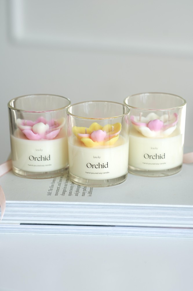 Orchid | Vonná sójová svíčka