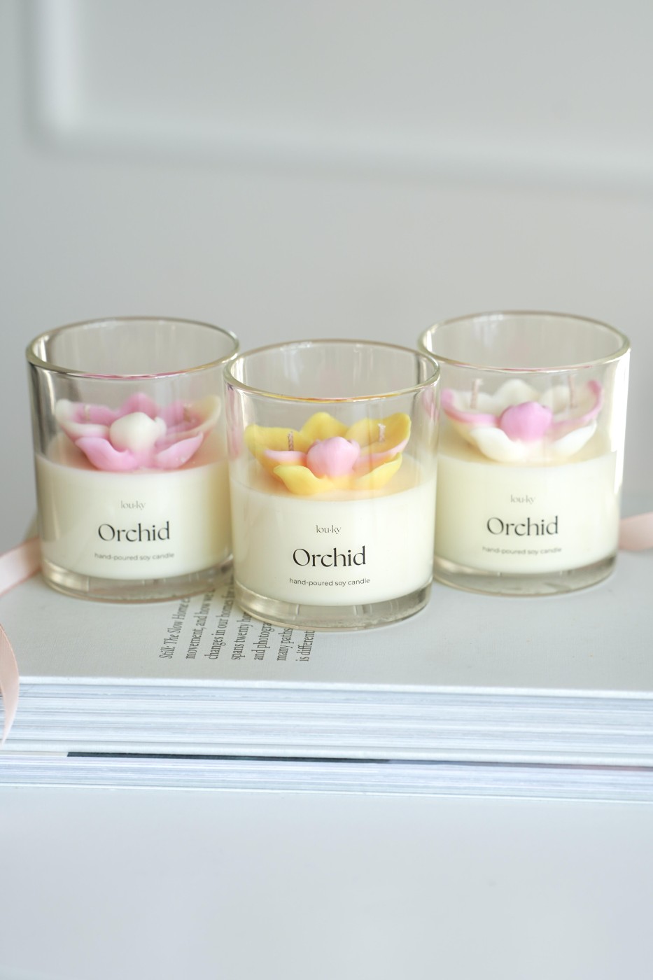 Orchid | Vonná sójová svíčka