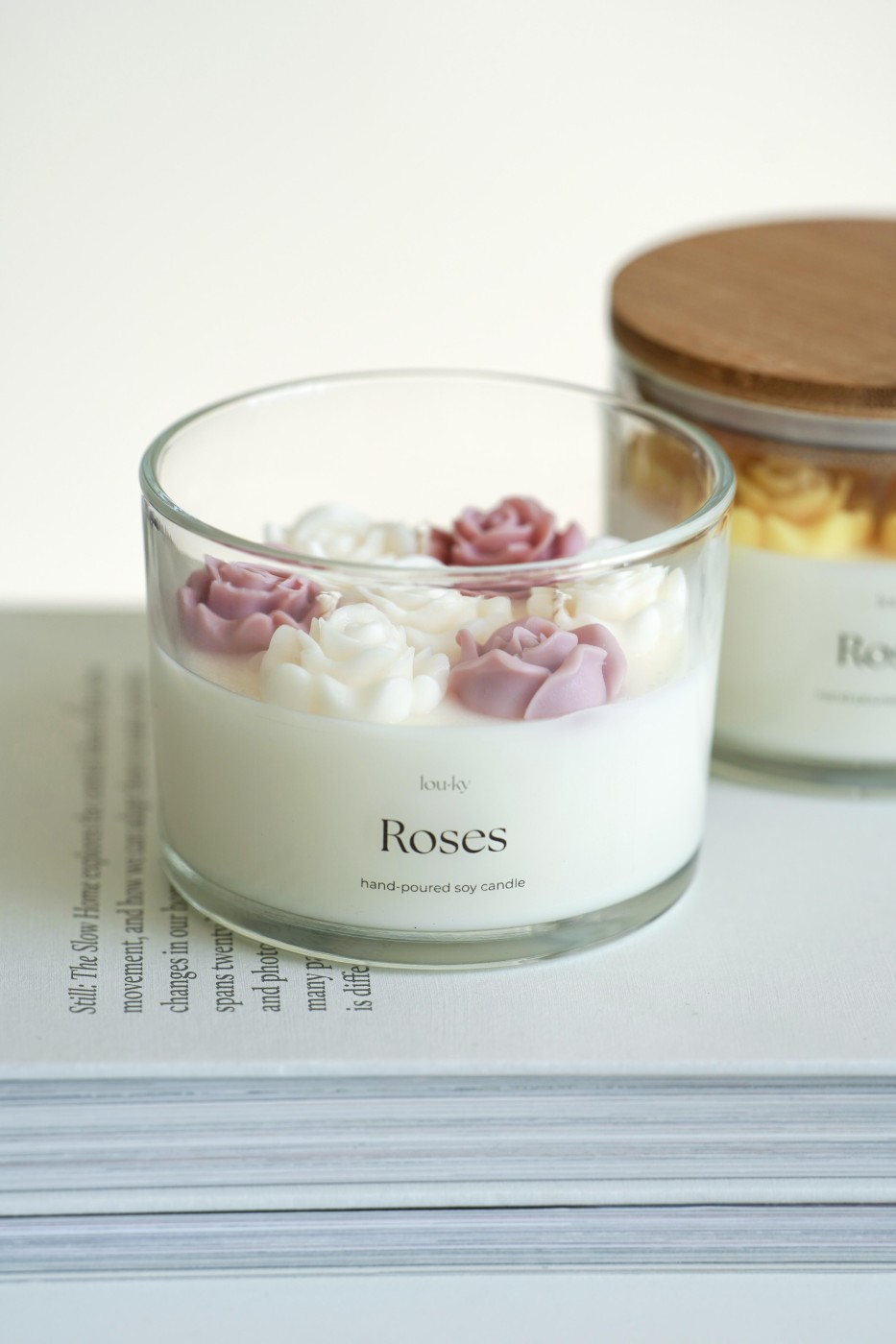 Roses | Vonná sójová svíčka 