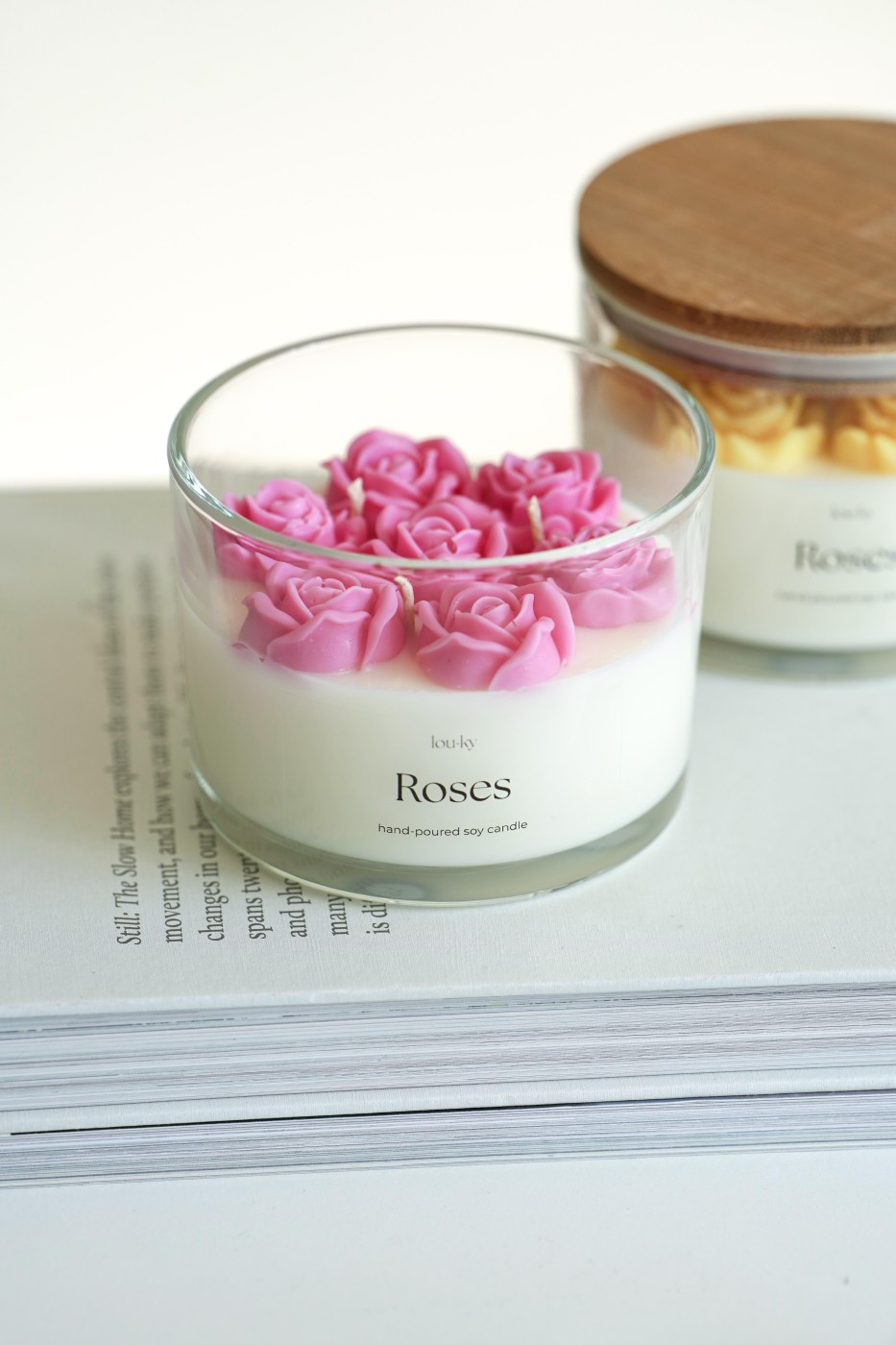 Roses | Vonná sójová svíčka 