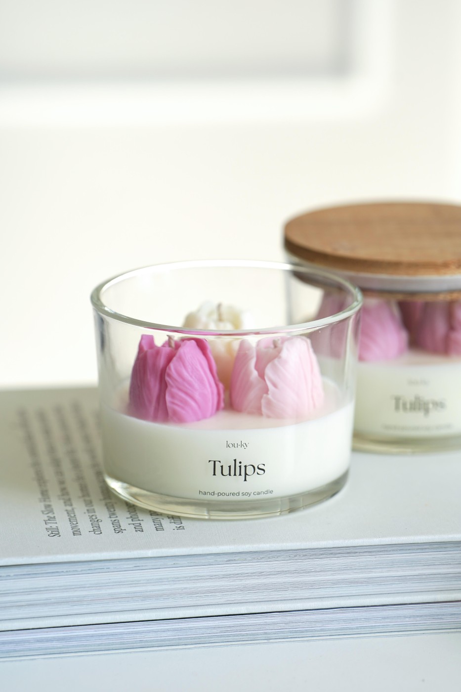Tulips | Vonná sójová svíčka 