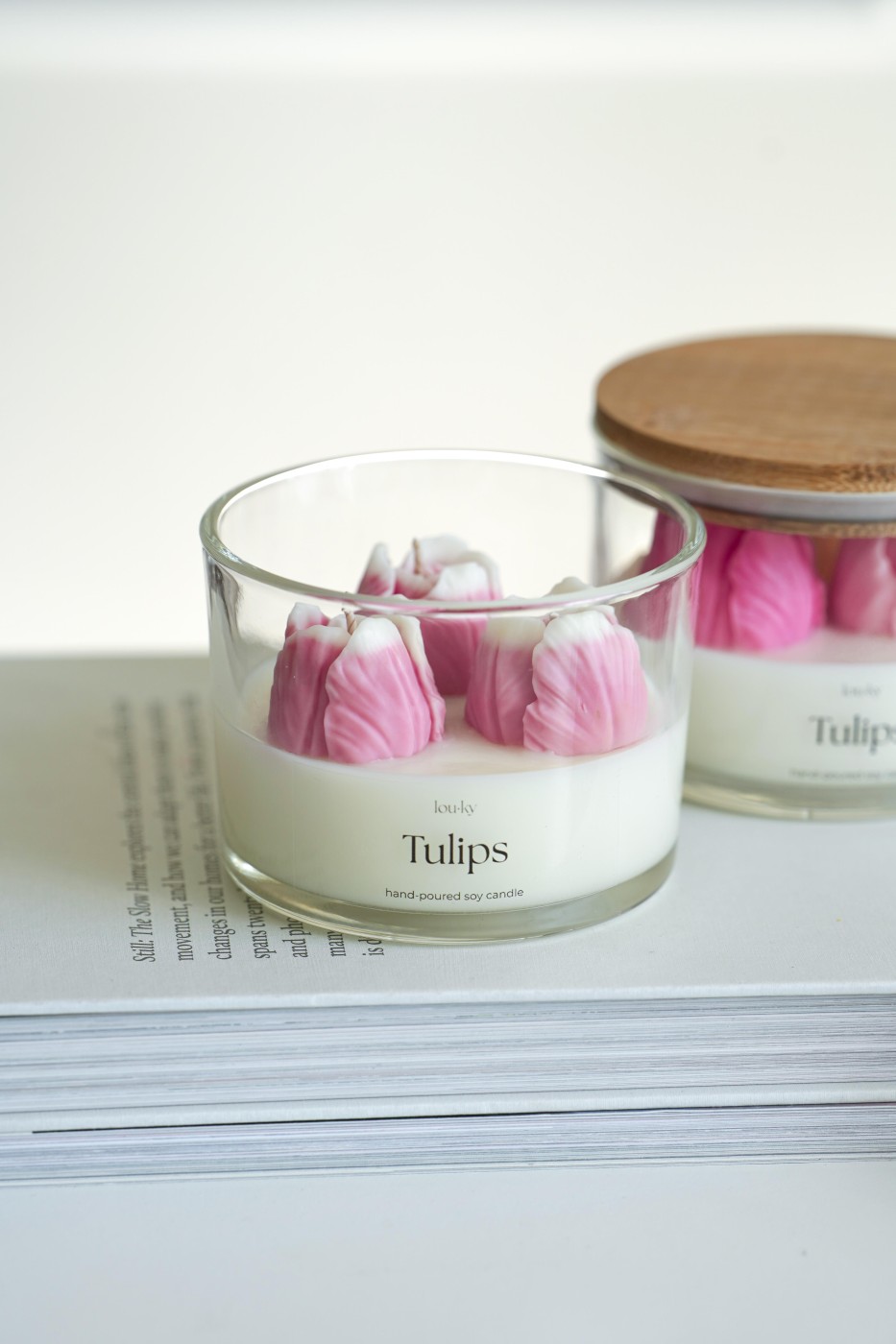 Tulips | Vonná sójová svíčka 