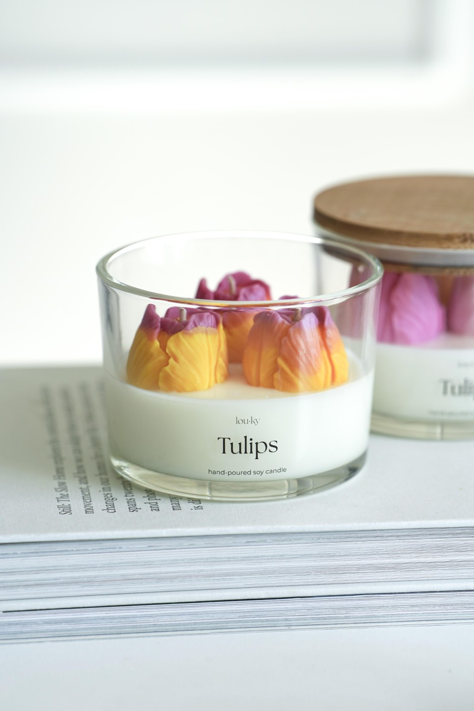 Tulips | Vonná sójová svíčka 