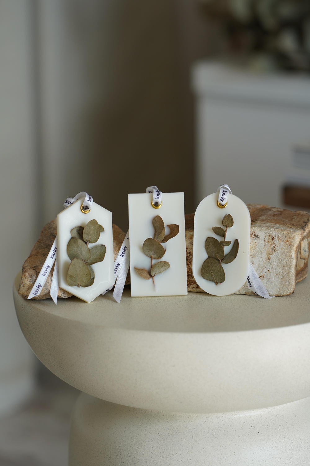 Eukalyptus & Zelený čaj | Vonný vosk (závěsný)