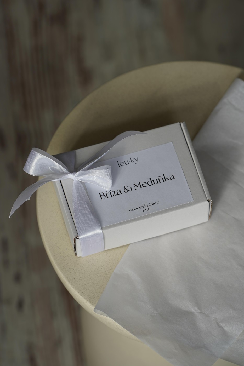 Meduňka & bříza | Vonný vosk (závěsný)