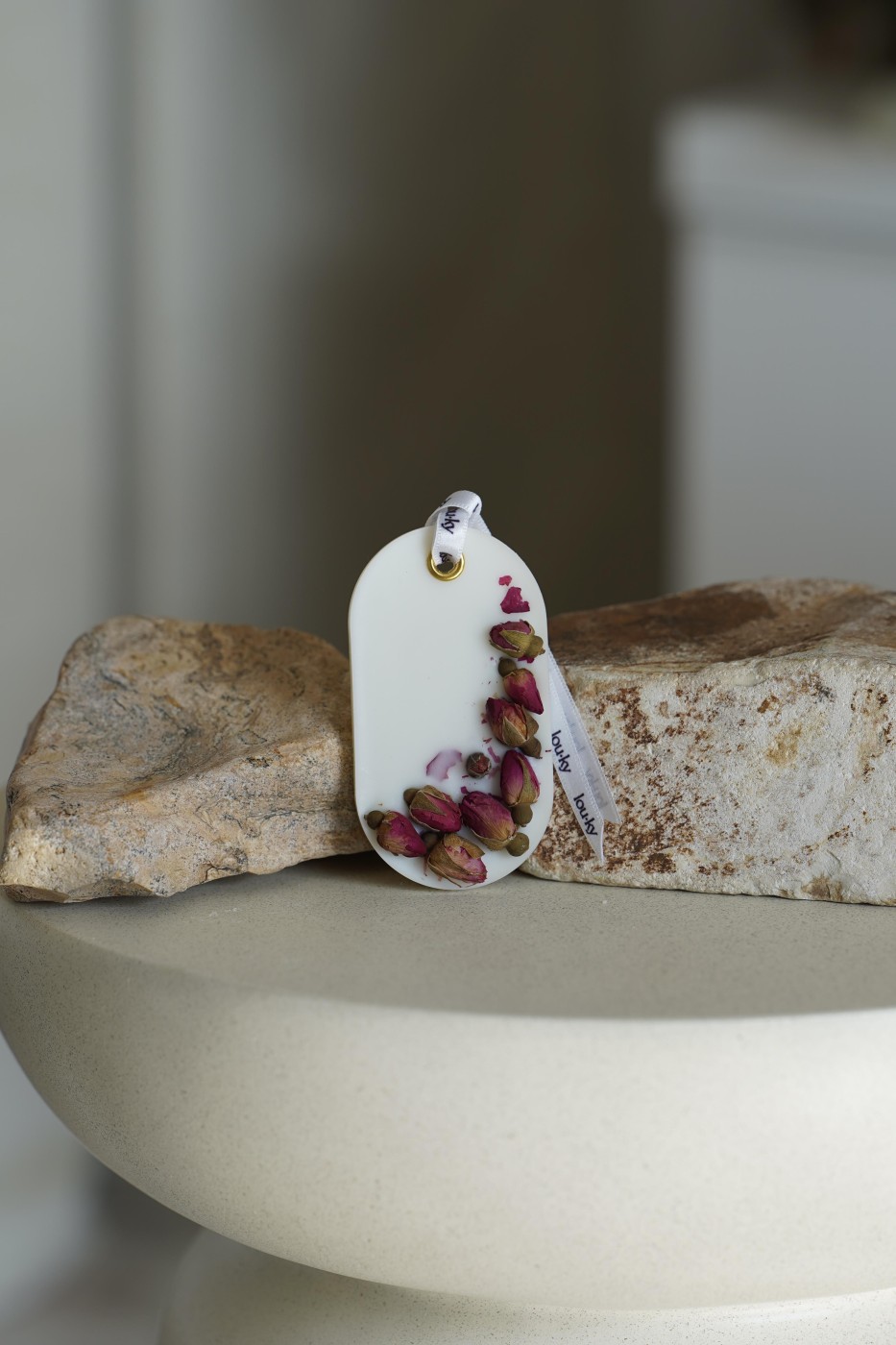 Růže & pomeranč | Vonný vosk (závěsný)